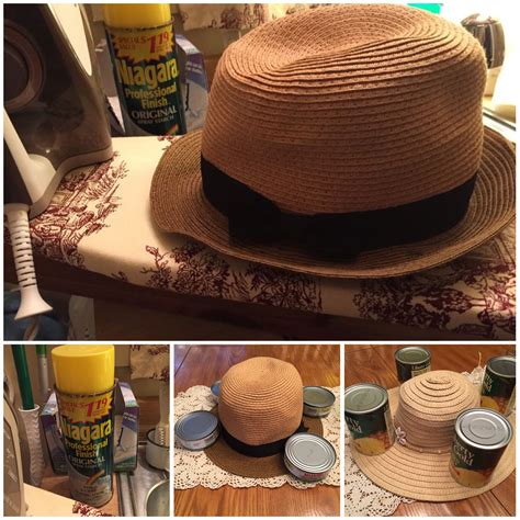 straw hat reshaping tips